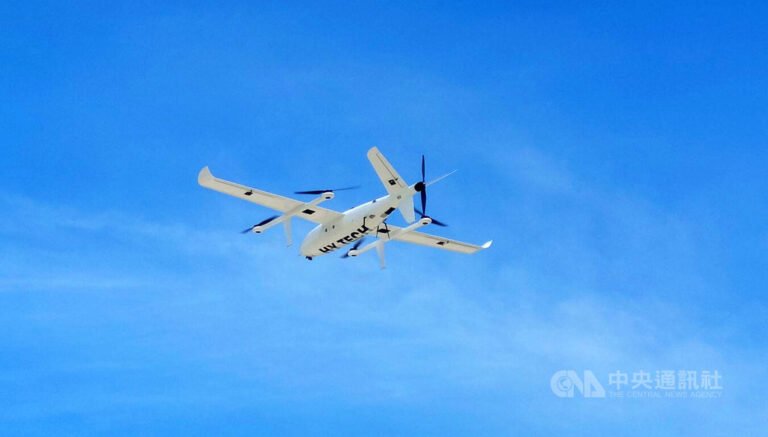 科技業發表電動長程無人機 可搭載中繼通訊設備 | 產經 | 中央社 CNA