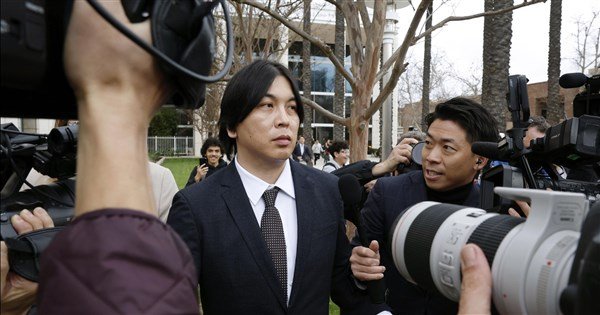 竊取大谷翔平鉅款 水原一平被判近5年入獄服刑 | 運動 | 中央社 CNA
