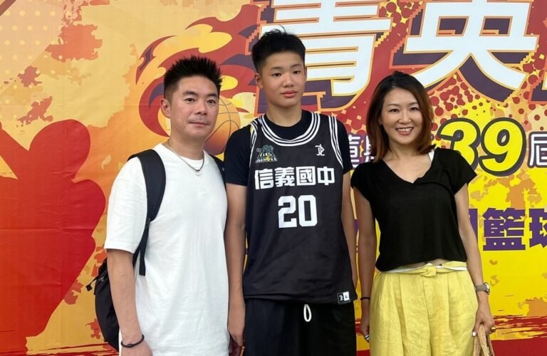 UBA名帥劉孟竹之子劉衡也打籃球　盼以林庭謙為目標 | 運動 | 中央社 CNA