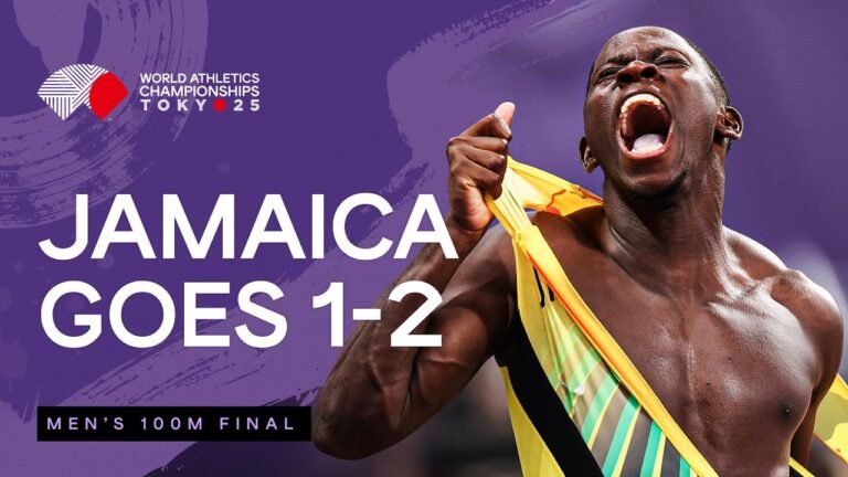 田徑世錦賽男子100公尺決賽　牙買加好手塞維爾奪金 | 運動 | 中央社 CNA