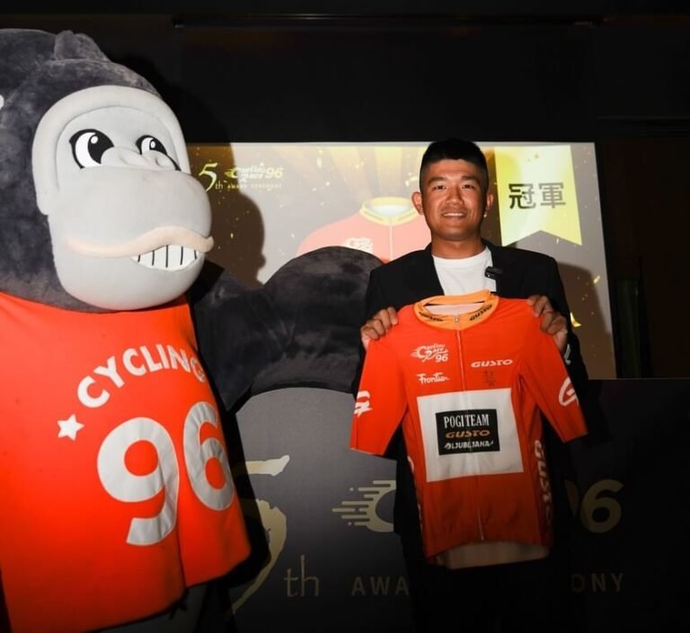 96自由車聯賽橘衫3連霸　李廷威：冠軍來得突然 | 運動 | 中央社 CNA