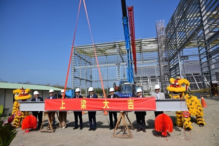 國研院重型海洋科儀自研自製基地上梁　拚115年底啟用 | 科技 | 中央社 CNA