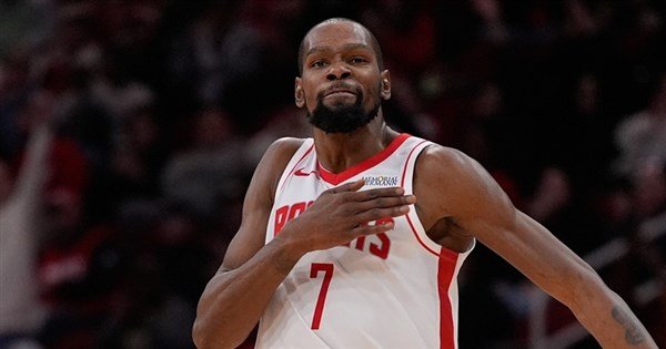 杜蘭特生涯得分破3萬1000分　NBA史上第8人 | 運動 | 中央社 CNA