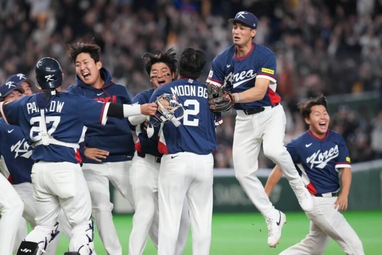 WBC韓國奇蹟晉級、澳洲差1分止步 贏家輸家都落淚 | 運動 | 中央社 CNA