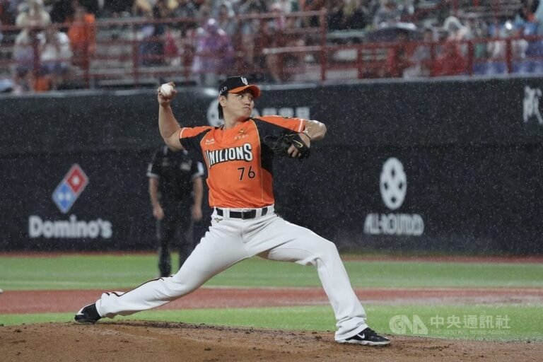 江少慶4局好投助獅勝龍　飆速154公里把自己當新秀 | 運動 | 中央社 CNA