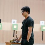 射擊世大錦葉廷緯空氣手槍奪銀　偕隊友男團摘金 | 運動 | 中央社 CNA