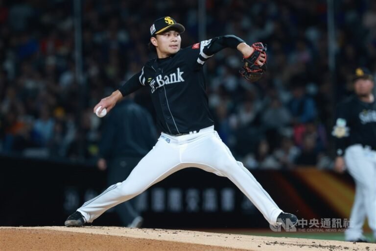 日職徐若熙中繼2局失1分　最速飆156公里 | 運動 | 中央社 CNA